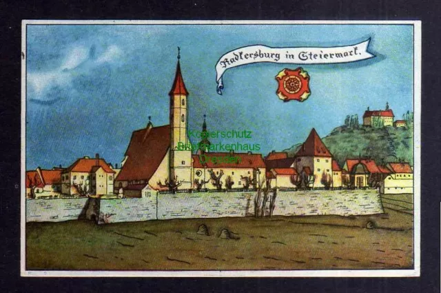131368 AK Radkersburg Steiermark 1928 Künstlerkarte E. v. Königsberg, Graz