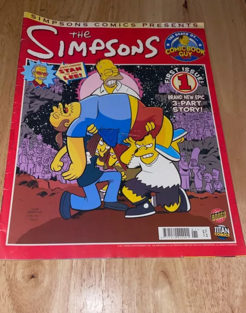 The simpsons comics