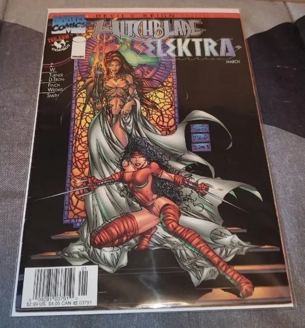 Witchblade/Elektra #1 (1997 Top Cow/Marvel) Devil's Reign Chapter 6