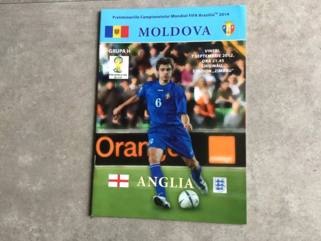 Moldova V England World Cup Qualifying 2012