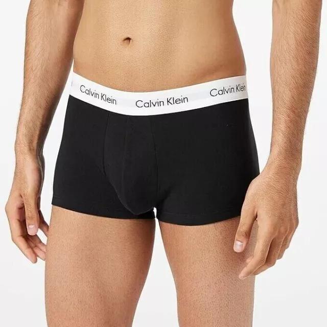 Calvin Klein Boxershorts Unterwäsche Herren Calvin Klein TRUNK 6er Pack, schwarz 3