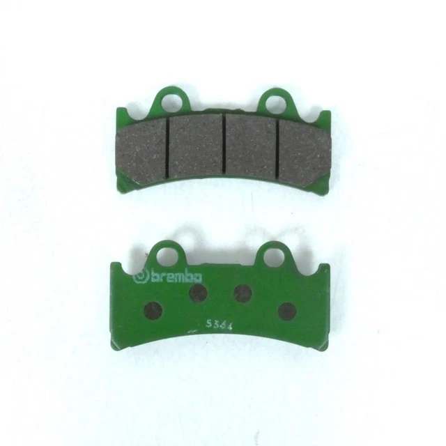 Plaquettes De Frein Brembo Pour Triumph Sprint ST 1050 2008 – AVG/AVD – Organiques Vertes – Neuf – Garantie 2 Ans