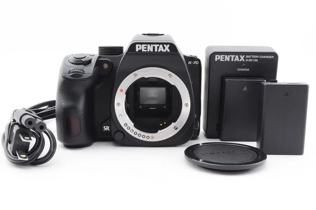 PENTAX K-70 24.24M Digital SLR Camera Body Black count 2580 [Near Mint] #489A