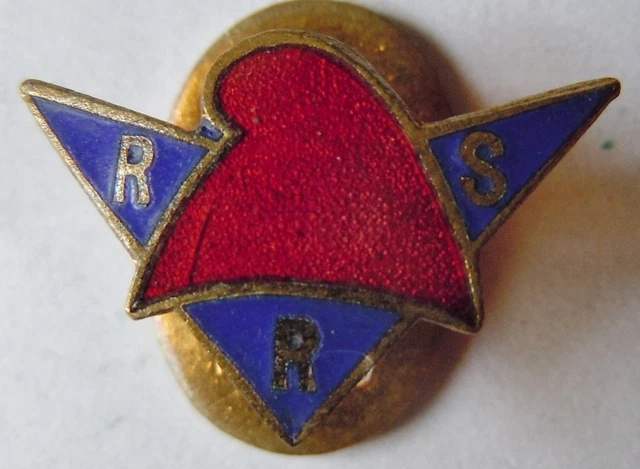 Insigne Boutonnière Original - CSA MG - Émail - Politique/Religieux - France 1900/1930