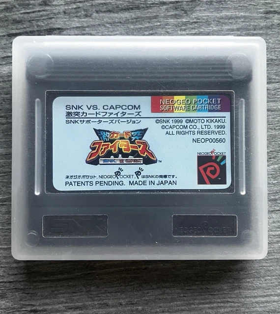 SNK VS. CAPCOM Match of the Millenium SNK NEO GEO Pocket Color NTSC Japan NGPC EUR 110,00 - FR