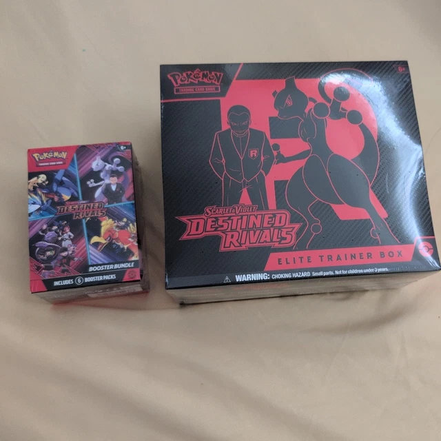Pokemon Destined Rivals Booster Case Pokemon Destined Rivals Booster Box  Case - 25 Boxes - Scarlet & Violet Series 2025 Pokemon TCG 2025 Sealed Case