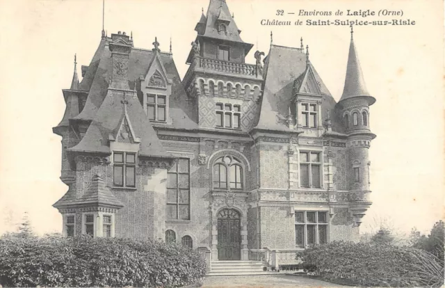 Cpa 61 Surroundings De Laigle Chateau De Sulpice Sur Risle
