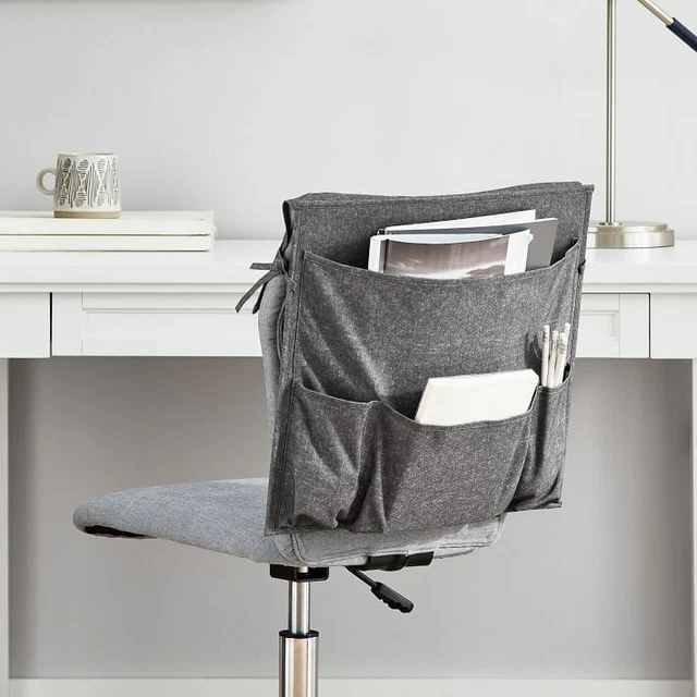 Pottery Barn Teen Recycled Chair Back Space Saver/Charcoal NWT