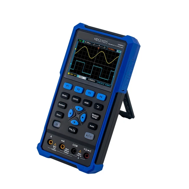 Oscilloscopio Display LCD Multimetro Oscilloscopio Autocalibrazione Pratico