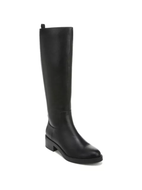 LIFE STRIDE Womens Black Goring Blythe Almond Toe Block Heel Riding Boot 10 W WC