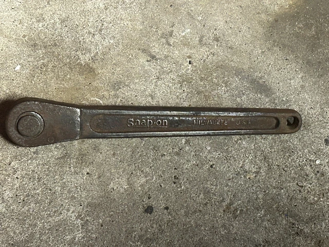 Vintage Snap On 1/2 Drive Ratchet Push Through 1937  Date Code 7
