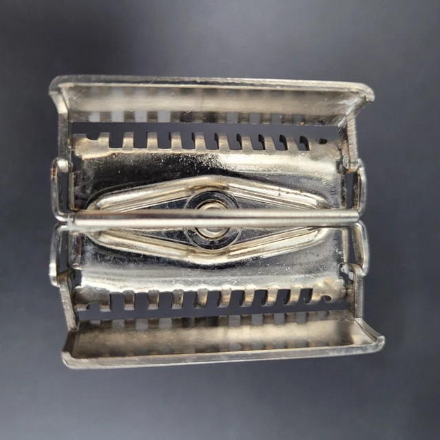 Vintage 1930's Gillette Senator TTO DE Open Comb Razor 5