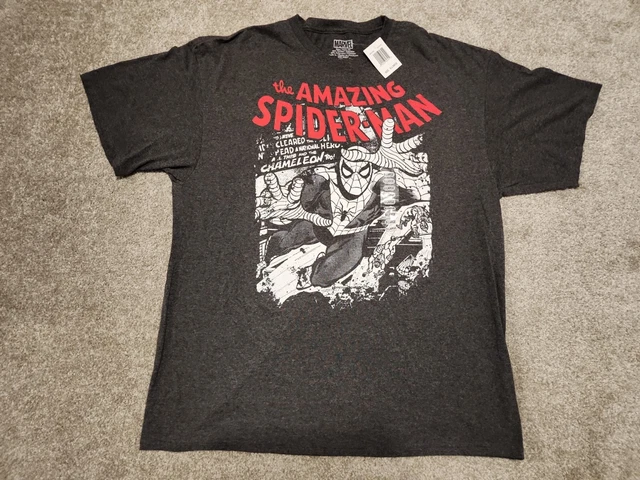 Marvel The Amazing Spiderman Graphic T-Shirt Men's Size XL - NWT