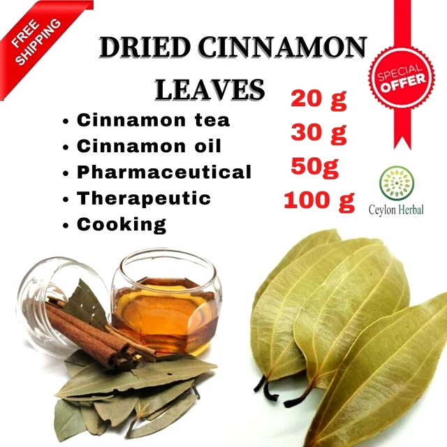 DRIED CEYLON CINNAMON(TEJ Patta Leaves/Indian Bay Leaves) Premium High
