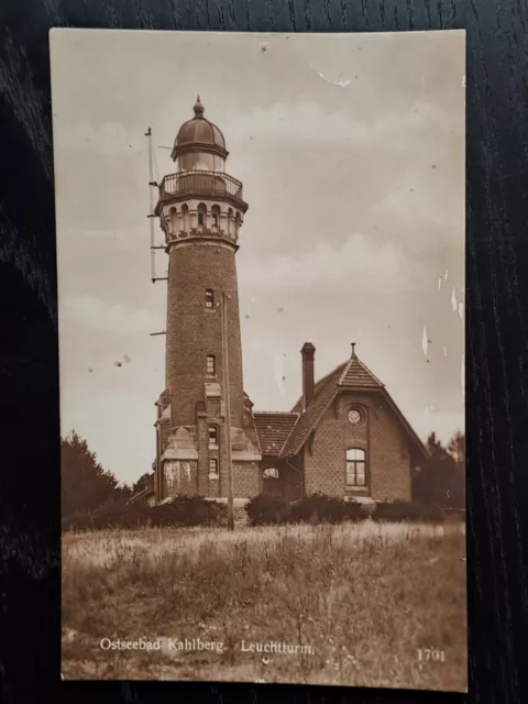 Ak Leuchtturm -  Ostseebad Kahlberg / Krynica Morska / Frische Nehrung / Haff