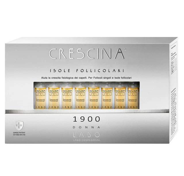 Traitement Labo Crescina Repousse Cheveux - Pour Homme, Lotion Aux Cellules Folliculaires, Neuf