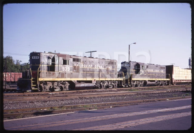 Mz7 Scl Seaboard Coast Line 939 Original Slide