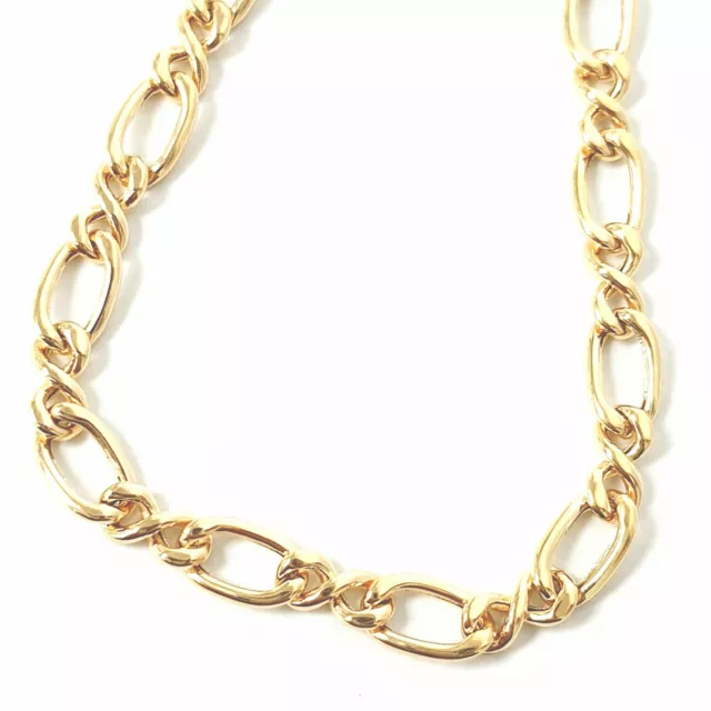 Gold Ladies Bracelet 9ct Yellow Fancy Link 7.5 Inch UK Hallmarked 5mm Wide