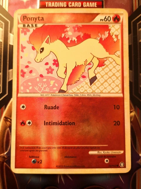 Pokemon Card - Ponyta Reverse 72/102 - HS03 Series: Triumph
