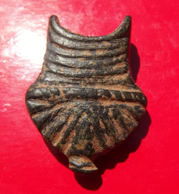 Medieval epoch sword sheath point
