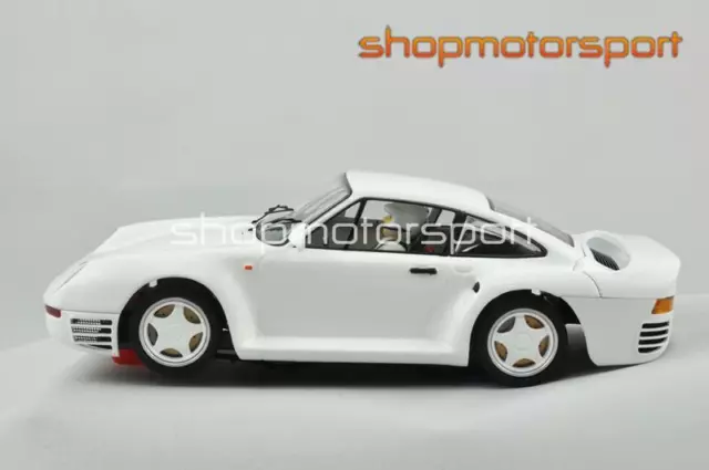 Coche Scalextric Porsche 959 Street Car White / Msc 6032 2