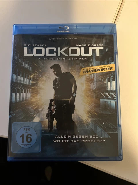 Lockout von Saint & Mather mit Guy Pearce und Maggie Grace (Blu-ray Disc)