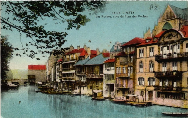 CPA AK METZ - Les Roches vers du Pont des Roches (650929)
