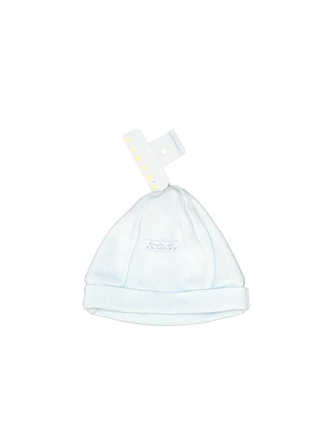 NWT Emily Rose Boys White Beanie 60 cm