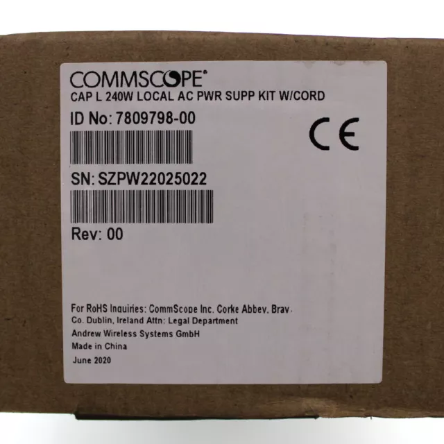 CommScope 7809798-00 Mean Well 240W Power Supply Kit HLG-240H-48