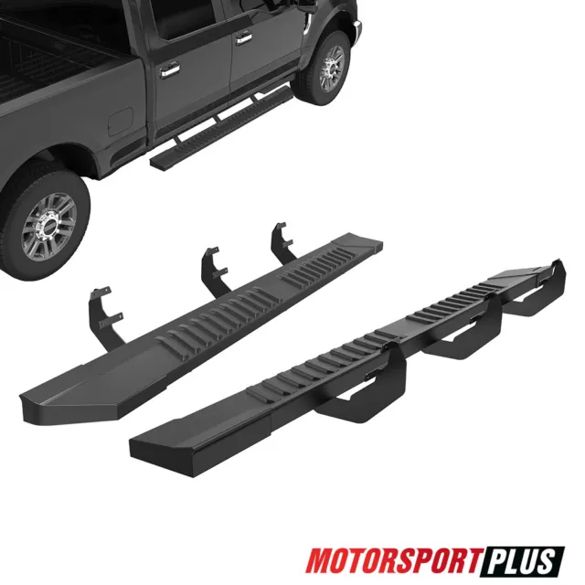 PAIR RUNNING BOARDS Side Step Bars For 20172024 Ford F250 Super Duty