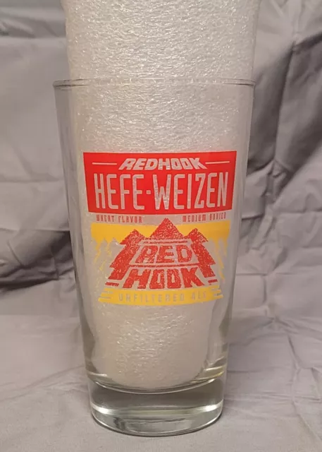 Red Hook Hefe-Weizen - Red Hook Brewing  Seattle, WA - Logo Beer Pint Glass