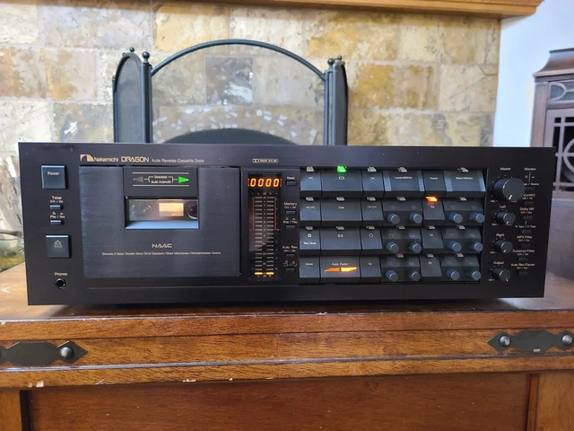 Nakamichi Dragon Cassette Deck Fully Recalibrated Fully Operational with Box Nakamichi Dragon Cassette Deck Fully Recalibrated Fully Operational with Box