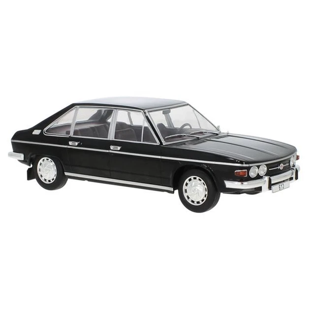 Modellfahrzeug Tatra 613, schwarz, 1973.