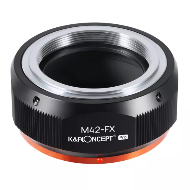 K&F Concept Lens Adapter Pro for M42 Screw  to Fuji X FX Pro2 X-T2 X-M2 camera