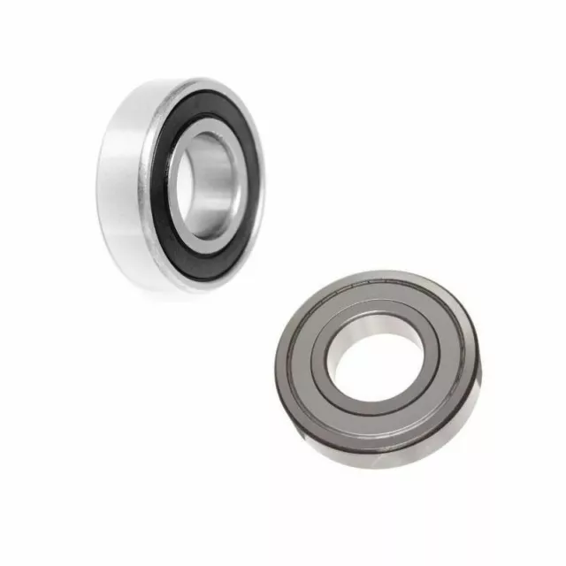 Miniature Model Small Ball Bearings Deep Groove Rubber / Metal Sealed 2Rs / Zz