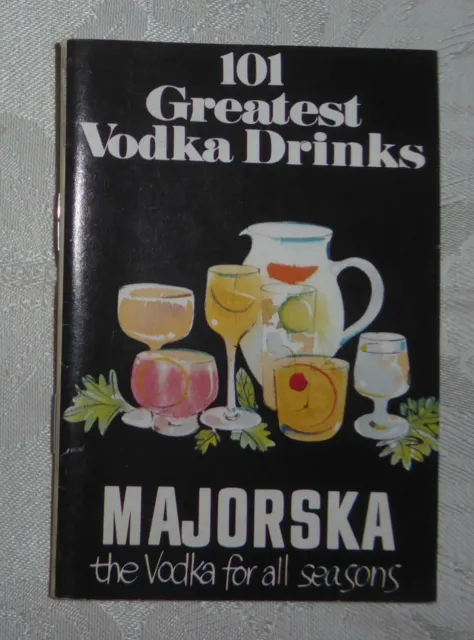 Vintage 101 Greatest Vodka Drinks Booklet – Majorska Vodka