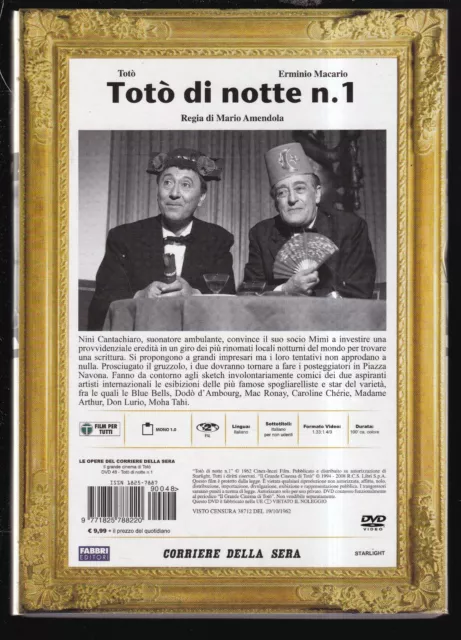 EBOND Totò di notte n. 1 Il grande Cinema di Totò Vol.48 DVD EDITORIALE D556915 2