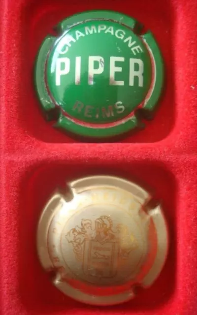 Capsules de champagne PIPER HEIDSIECK N° 88 et 108