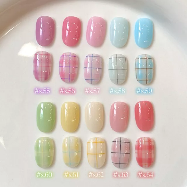 Yogurt Nail Bunny Chu Syrup Gel Nail Polish 8ml 10 Color K-Beauty 2