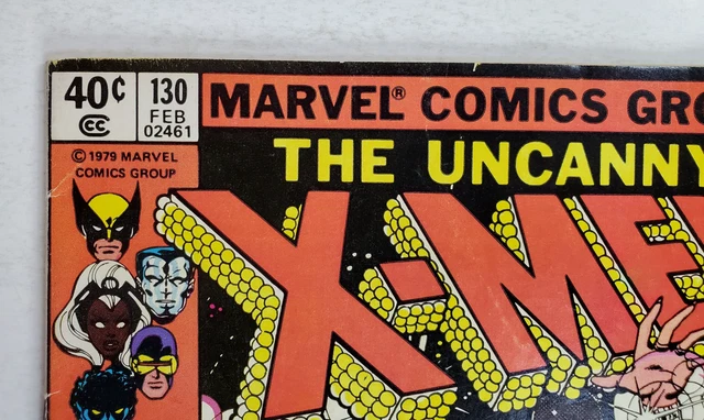 Marvel Uncanny X-men Vol 1 #130 Newsstand Key 3