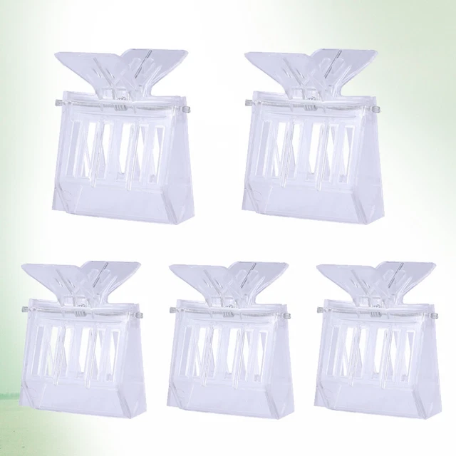 5/6/10 pz clip in plastica per apicoltura gabbia api regina cattura apicoltura clip strumento
