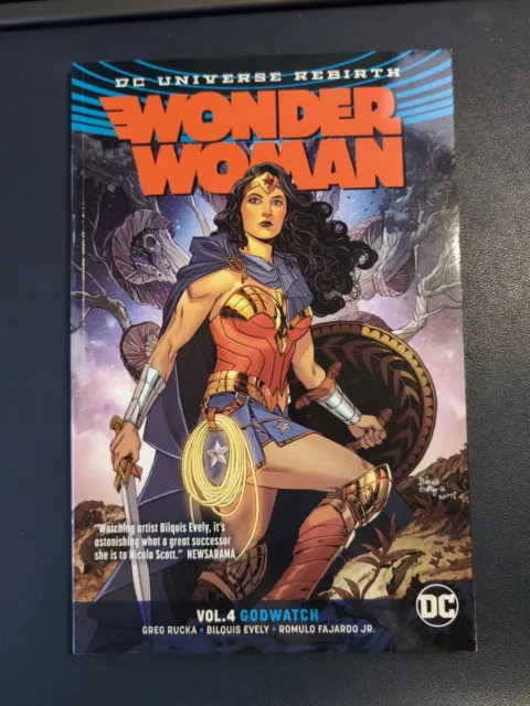 Wonder Woman Vol. 4: Godwatch (Rebirth) by Greg Rucka (Paperback, 2017)