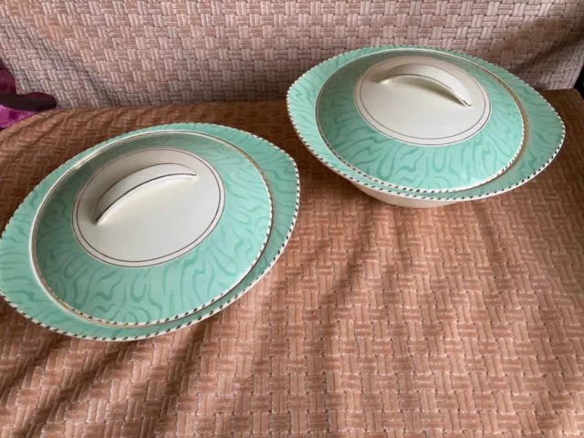 Stunning Art Deco Burleigh Ware Viscount Serving Dishes (X2)