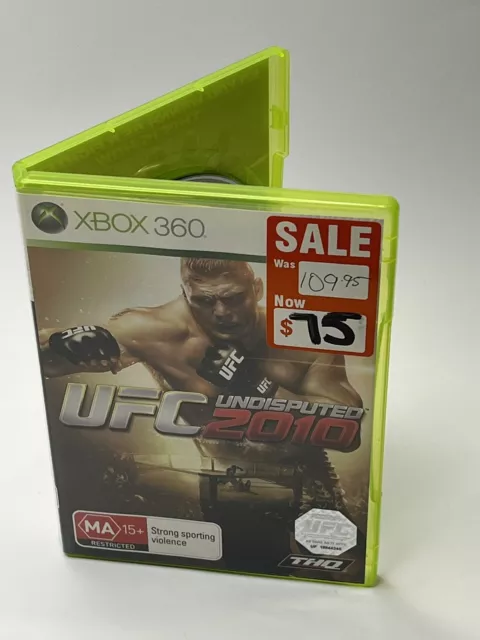 UFC Undisputed 2010 Microsoft Xbox 360 Game PAL Free Postage