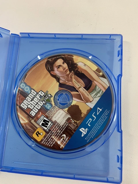 GRAND THEFT AUTO V GTA 5 Sony PlayStation 4 PS4 disque uniquement EUR ...