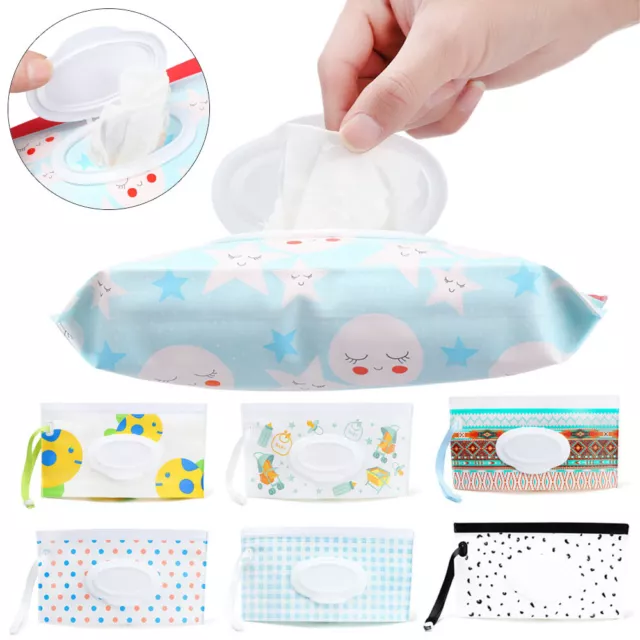 Carrying Case Wet Wipes Bag Tissue Box Stroller Accessories Cosmetic Pouch