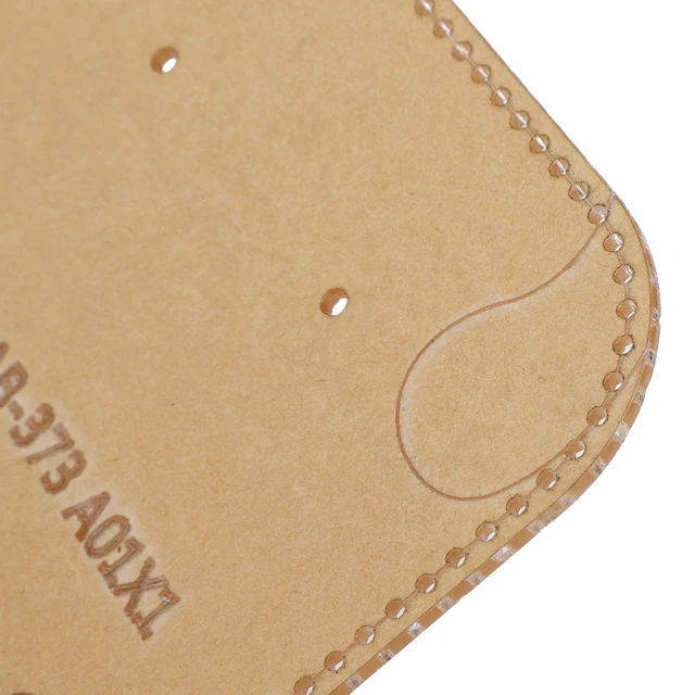 Acrylic Template Coin Purse DIY Hand‑Made Leather Pattern Wallet Mold Craft 10