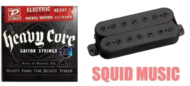 Seymour Duncan Mark Holcomb Omega 7 String Humbucker Bridge (STRING SET)