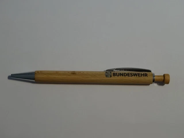 Roter Holz-Kugelschreiber Kurz – Leichter Schreibbegleiter Aus Holz & Metall, Ideal Als Geschenk Oder Deko