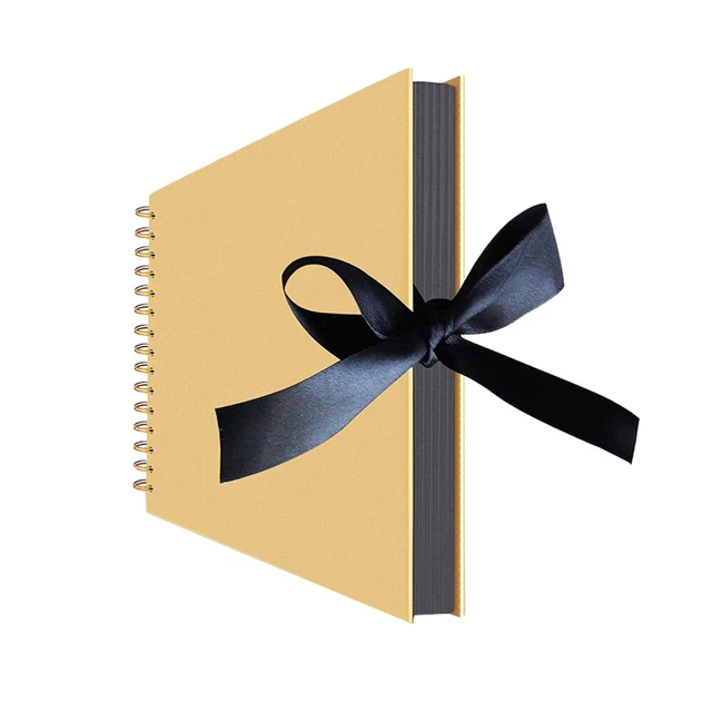 Álbum de fotos Kraft manual de 40 páginas regalo de cumpleaños